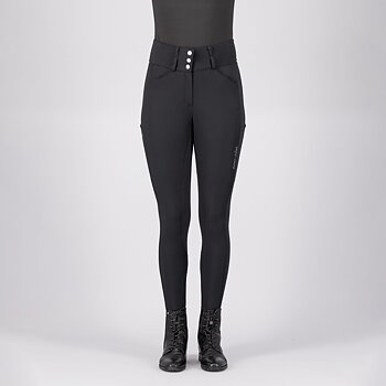 Euro-Star Ridbyxa Aurelia Silicon FullGrip Svarta