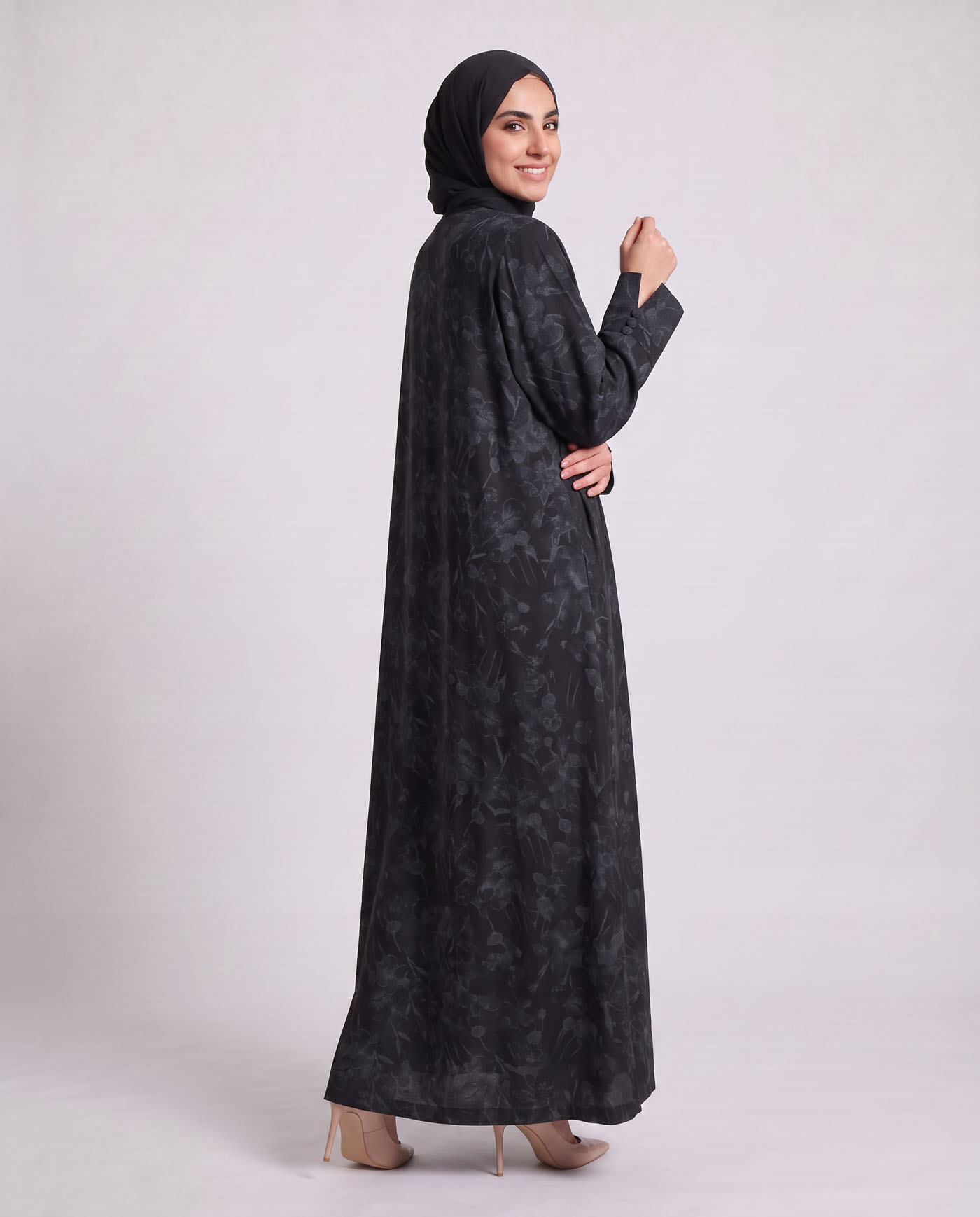 Abaya - Black - 4