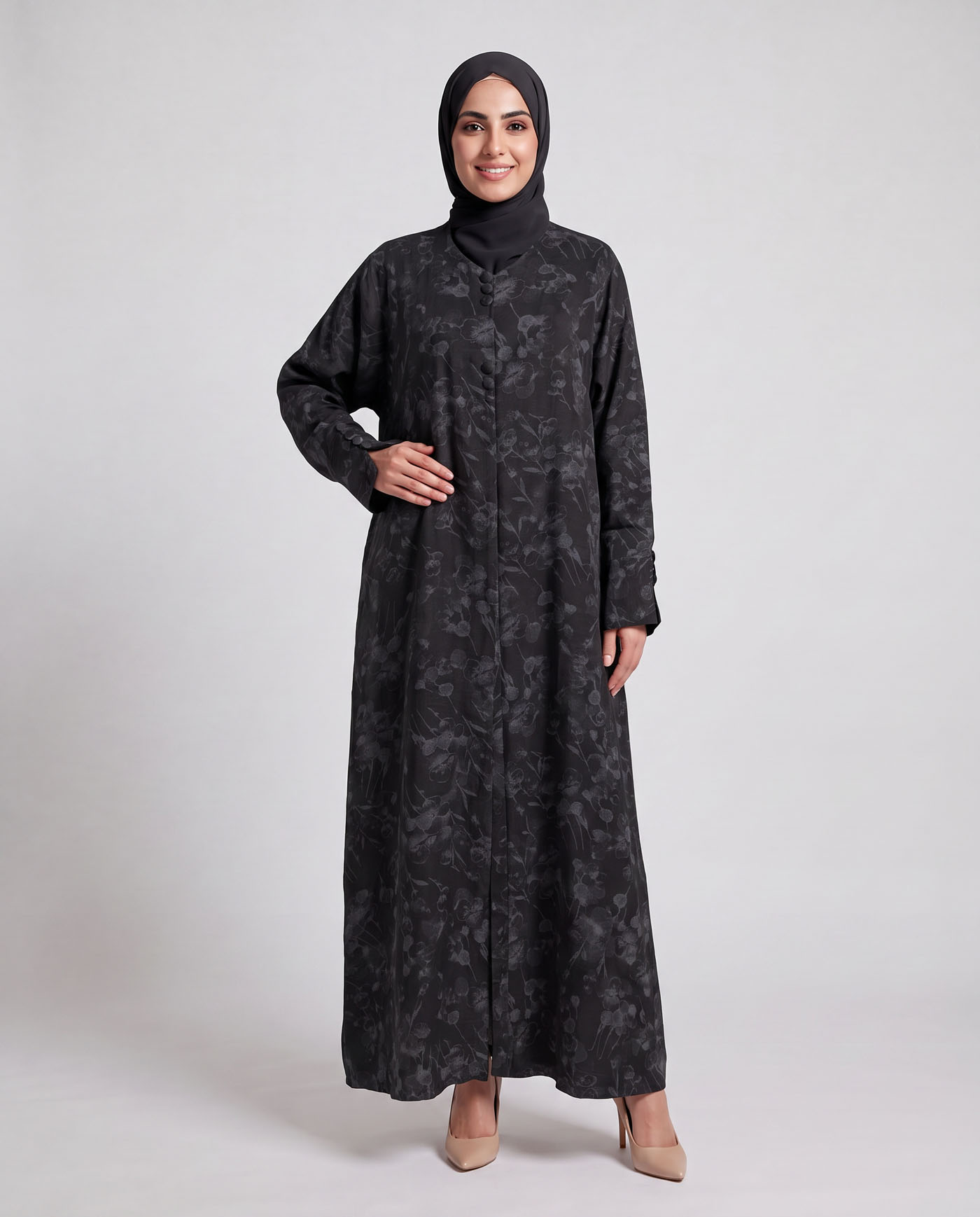 Abaya - Black - 2