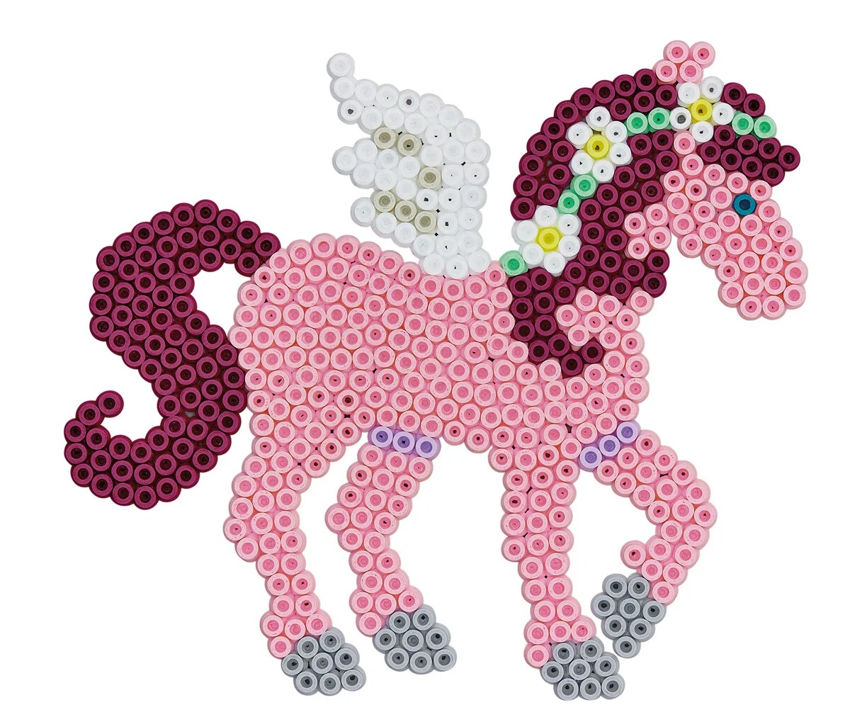 Hama Pärlset Fantasihästar, ca 2000 pärlor - 2