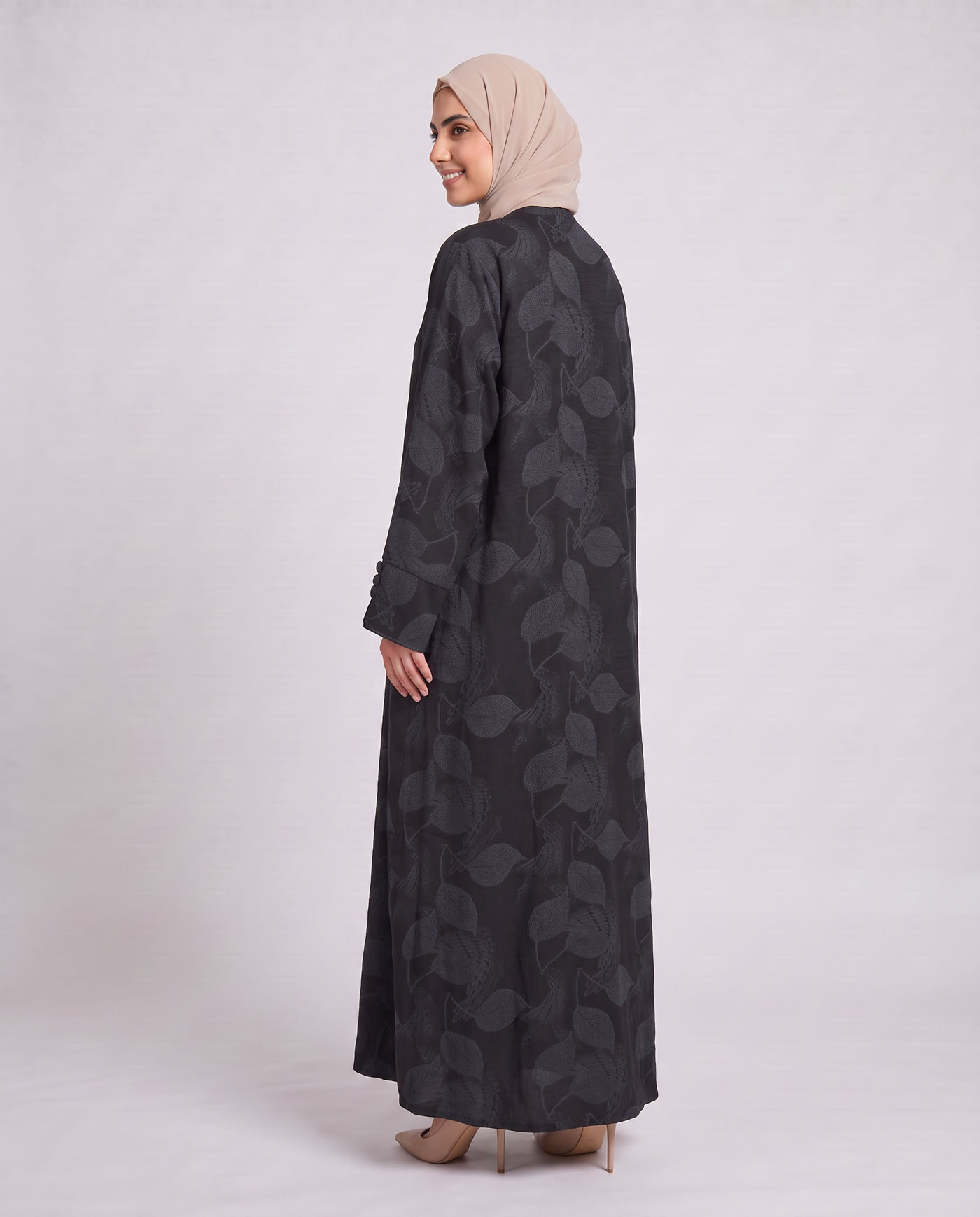 Abaya - Black - 4