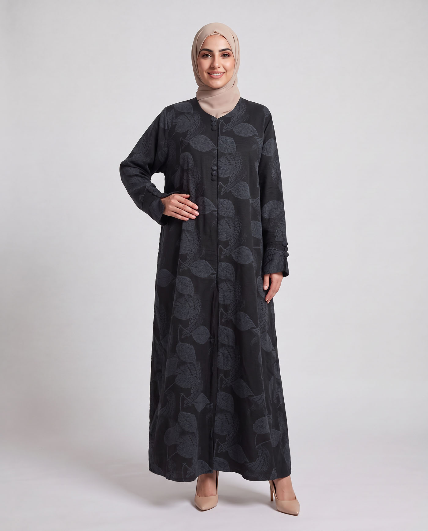 Abaya - Black - 2