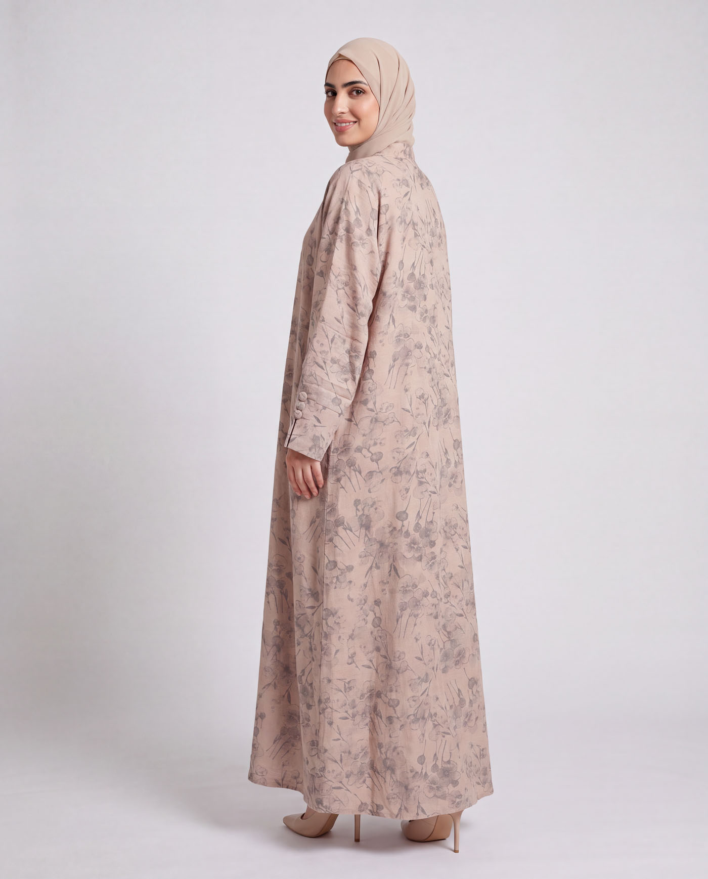 Abaya - Beige - 3