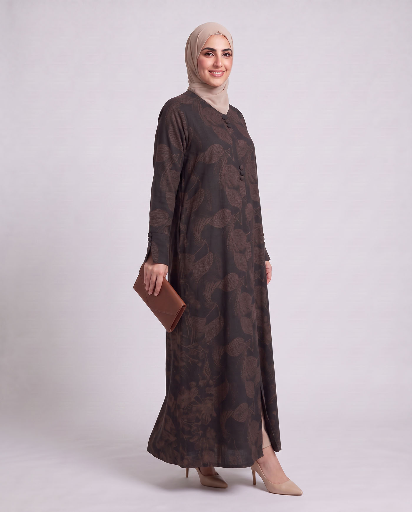 Abaya - Brown - 2