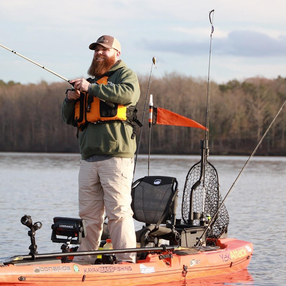 Yakattack VISICarbon Pro™ Flag, Orange - 4