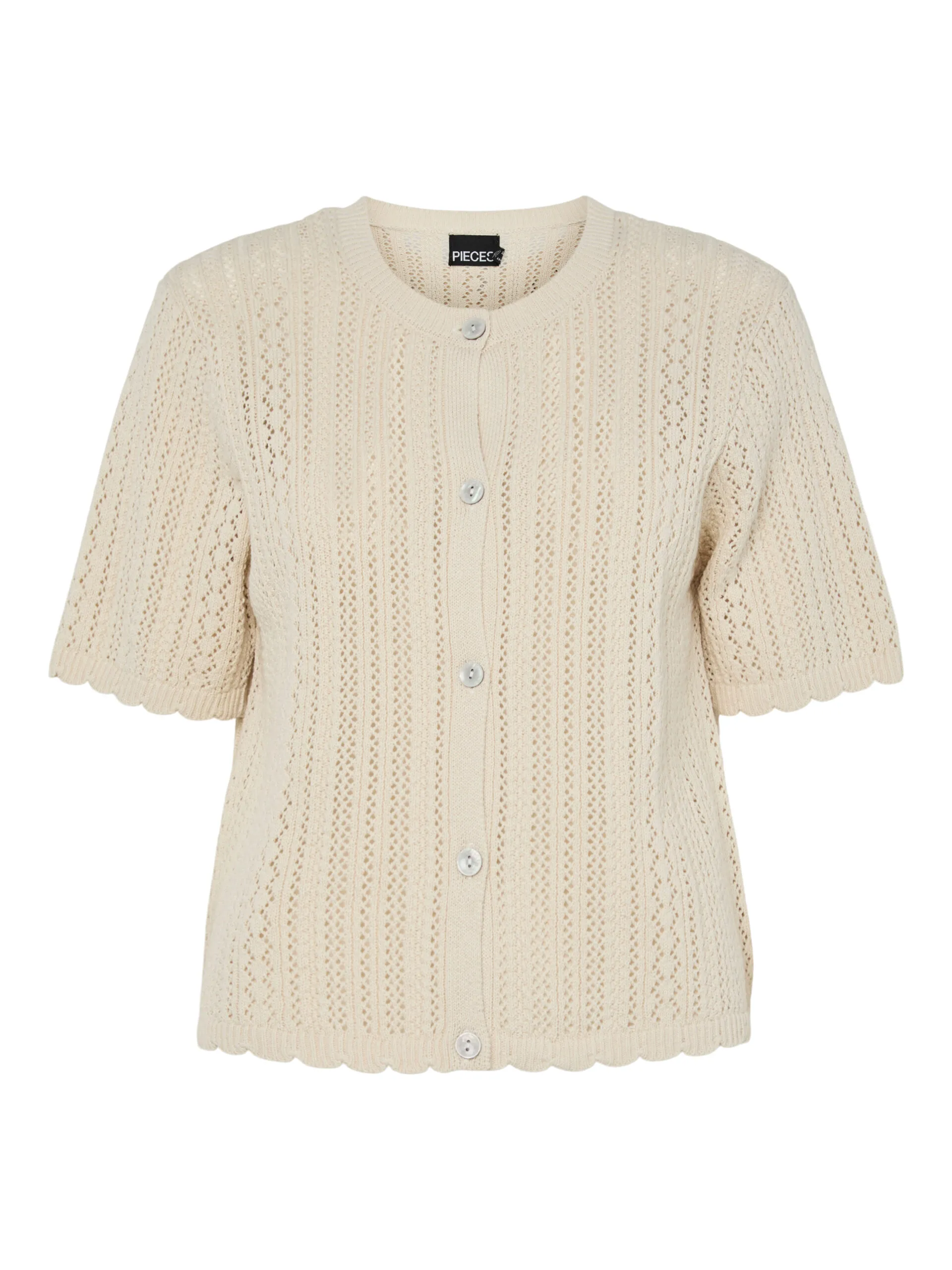 Pieces - Nuka Cardigan Beige