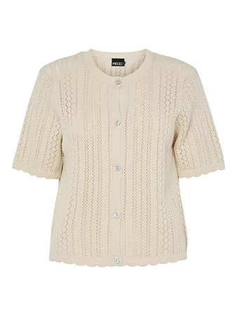 Pieces - Nuka Cardigan Beige