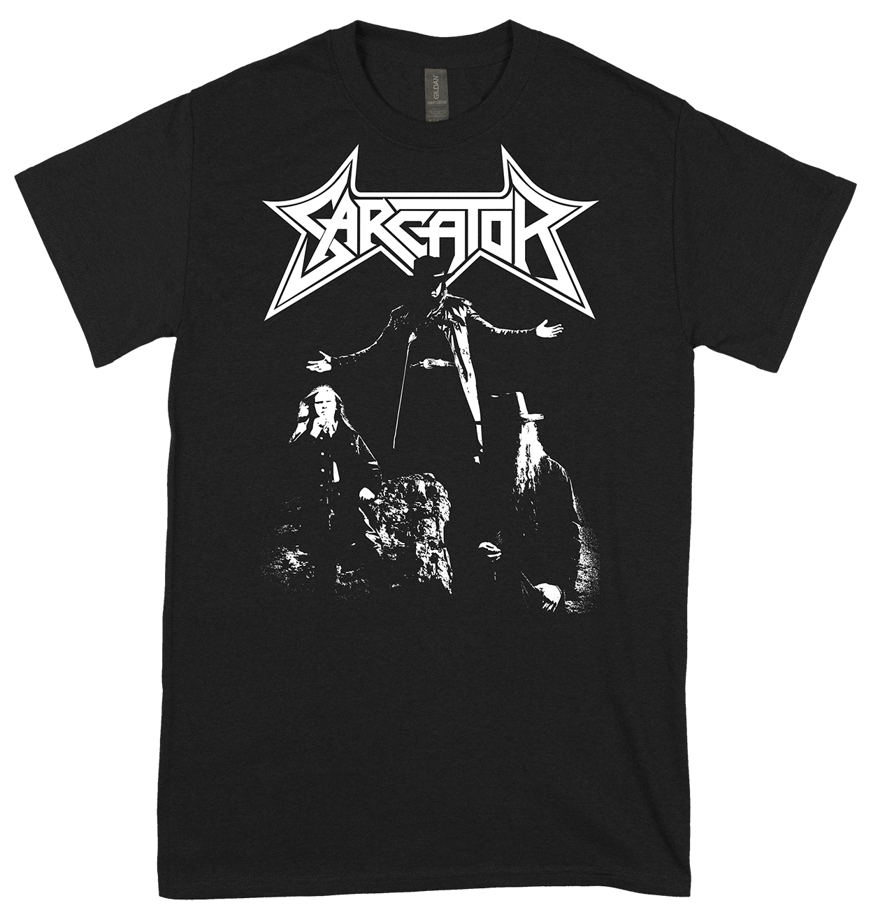 SARCATOR - Outlaws Svart T-shirt (PRE-ORDER)