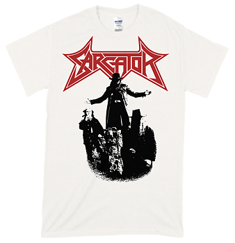 SARCATOR - Outlaws Vit T-shirt (PRE-ORDER)