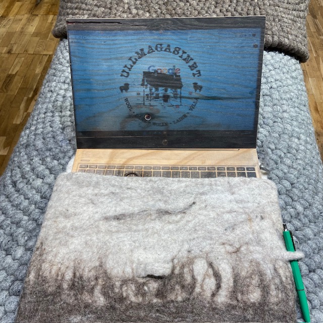 Datorfodral i 100% ull från Wooldesign - 5