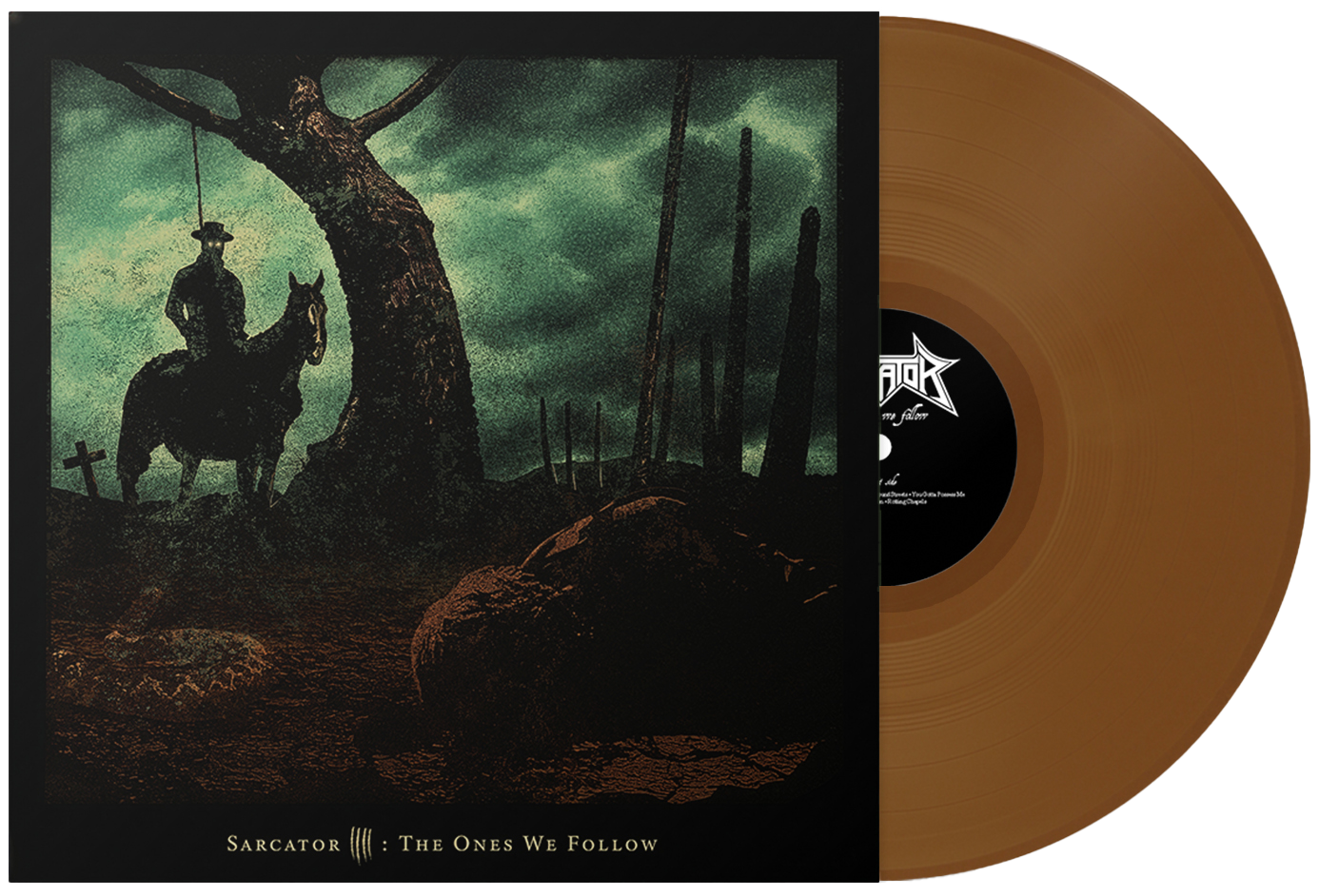 SARCATOR - The Ones We Follow LP BROWN VINYL (PRE-ORDER)