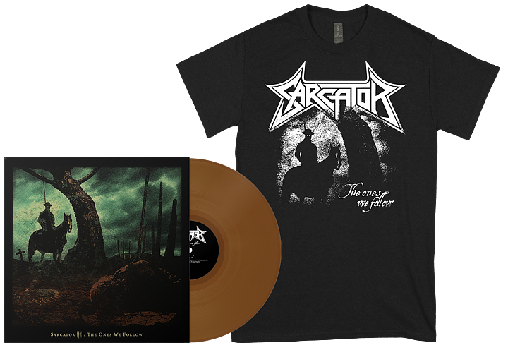 product-image SARCATOR - The Ones We Follow LP + T-shirt BUNDLE (PRE-ORDER)