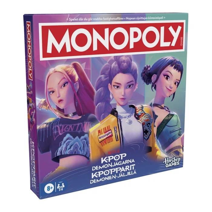 Monopol K-POP Demon Hunters Svenska och Finska / KPDH Monopoly FI/SE