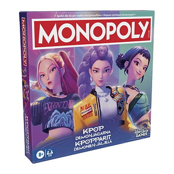 Monopol K-POP Demon Hunters Svenska och Finska / KPDH Monopoly FI/SE