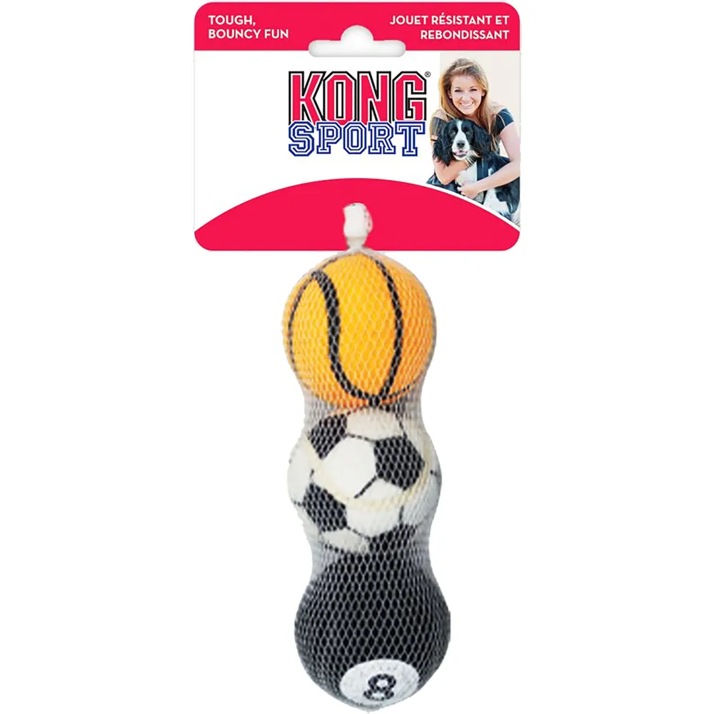 Kong Sport Balls 3pack M 6,5cm 