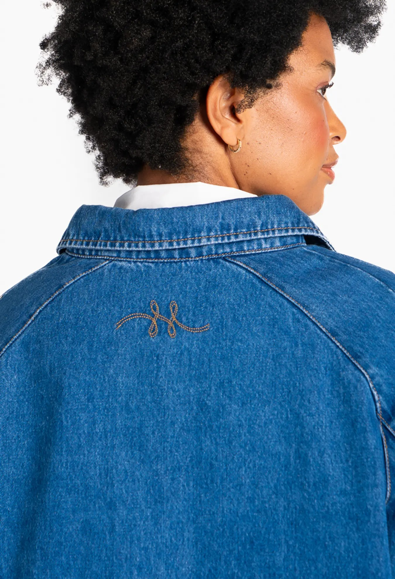 Kylie Blue Shirt - Medium Wash Blue Denim - Hést - 6