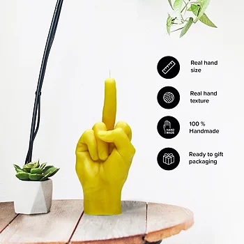 Candlehand Fuck You Yellow