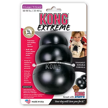 Kong Extreme Svart Xl 13x9cm