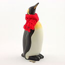 Johannes Hansen (1967) Pondus Penguin Money Bank  with Red Scarf 27 cm (2)