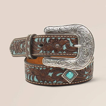 Ariat bälte fancy tooled