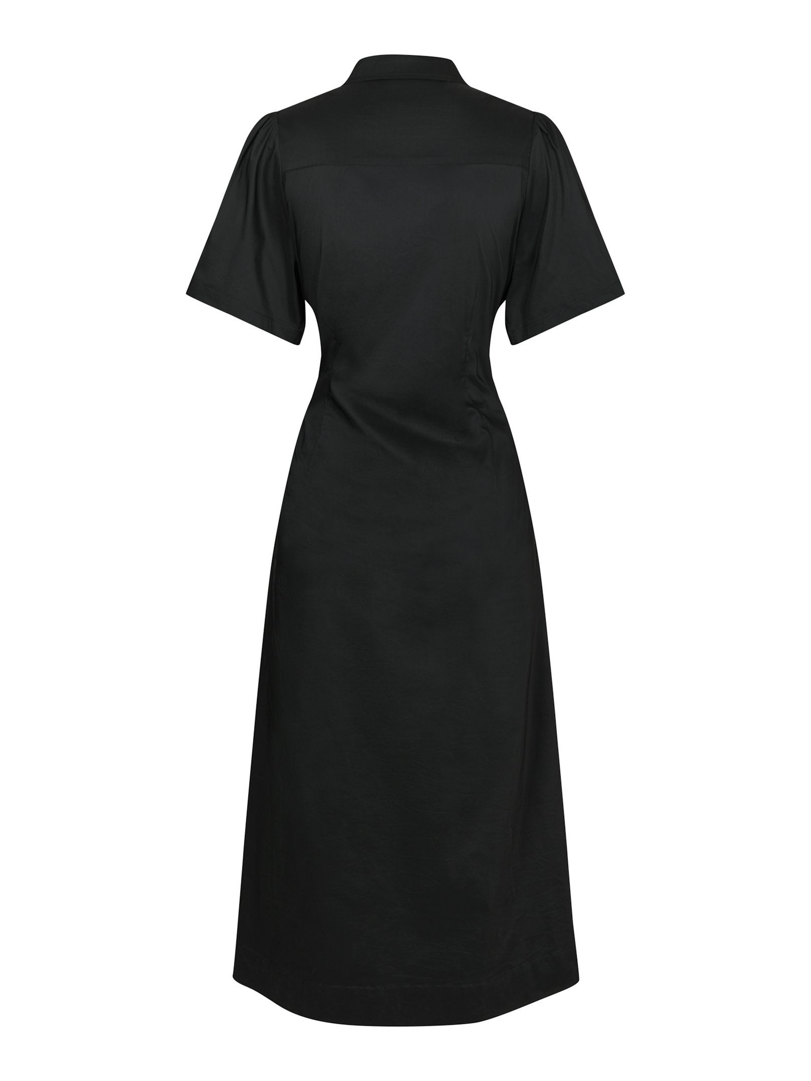 Neo Noir -  Baia Poplin Dress Black - 5