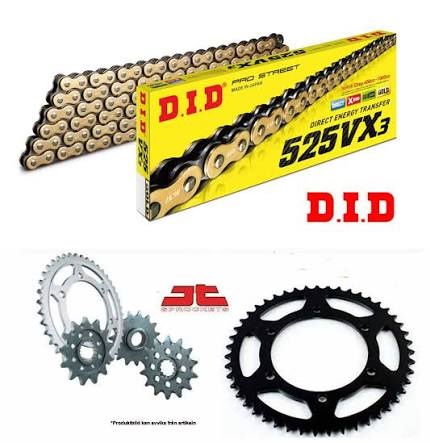 Drivpaket D.I.D/RP  BMW GS800 /F800GS 2008-10   655982 - 2