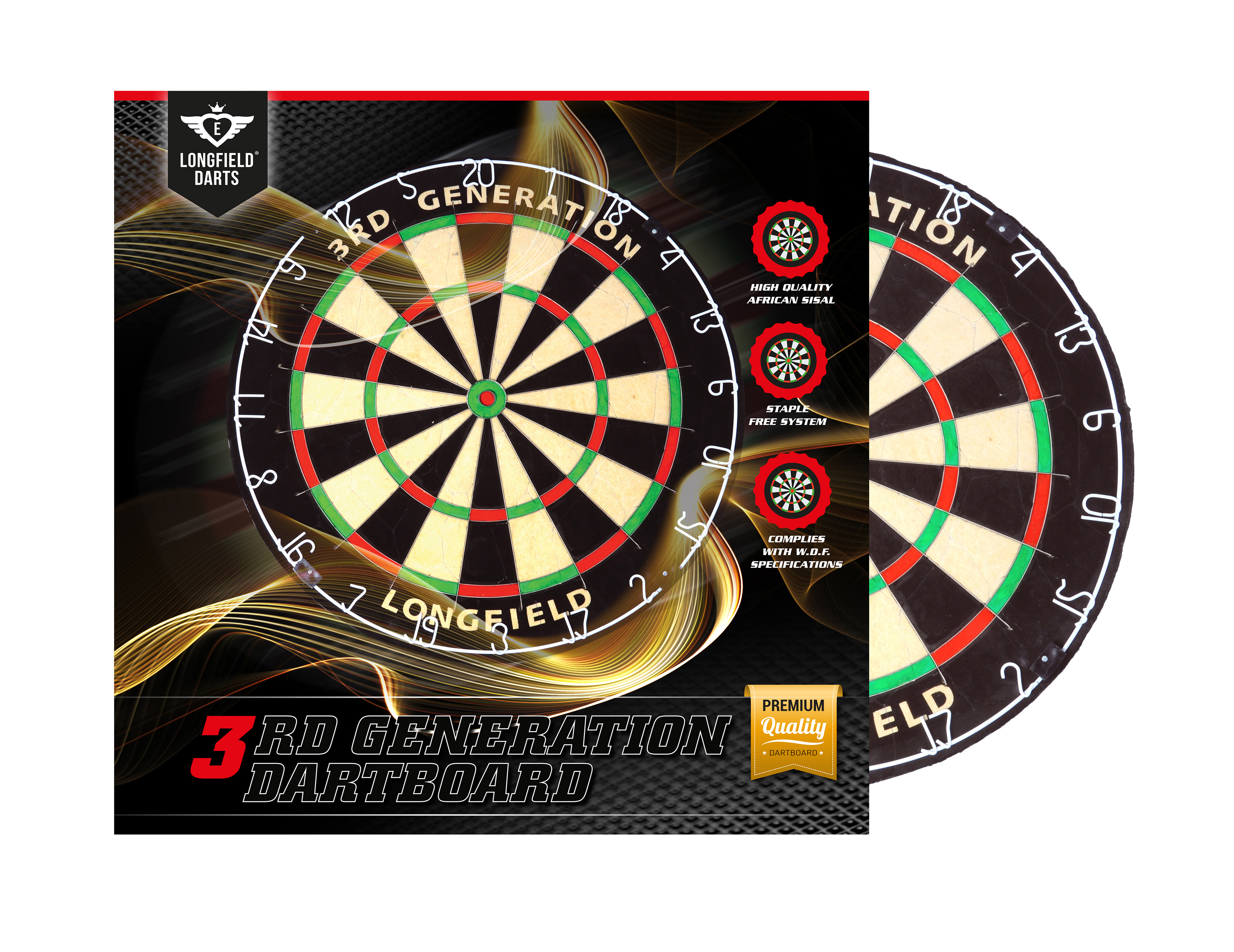 Longfield darts board 3D generation