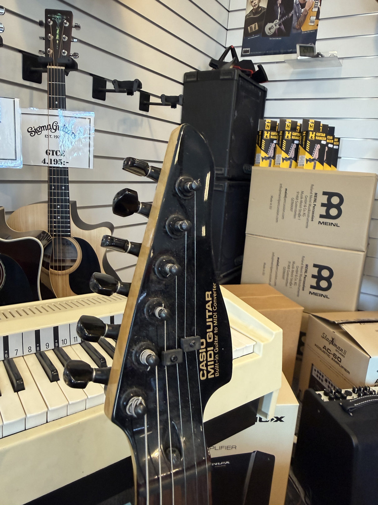 Casio MG-150 Midi-Guitar made in Japan - 5
