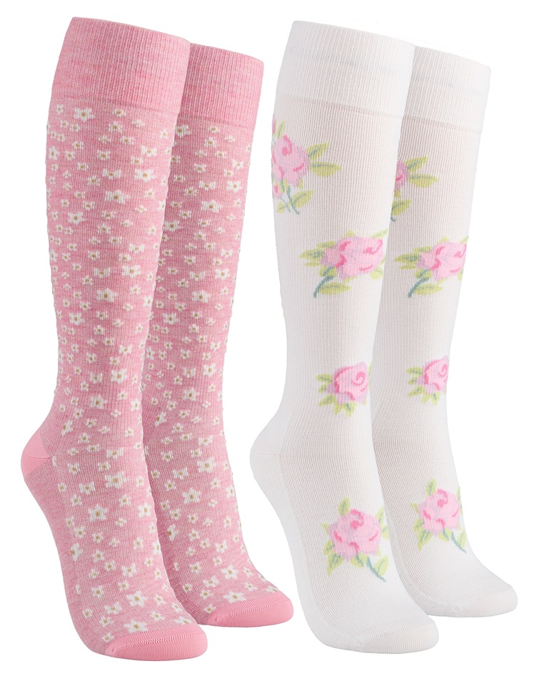 2-Pack Wiges Stödstrumpor Viskos