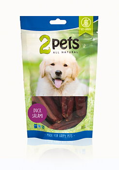  2pets Dogsalami Duck 100 g