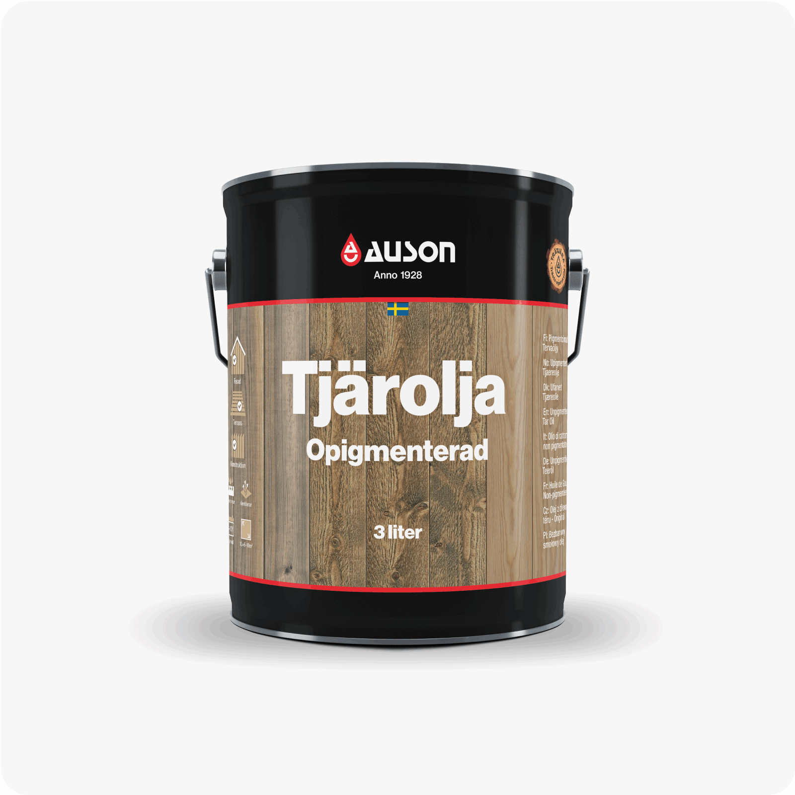 TJÄROLJA AUSON, Opigmenterad