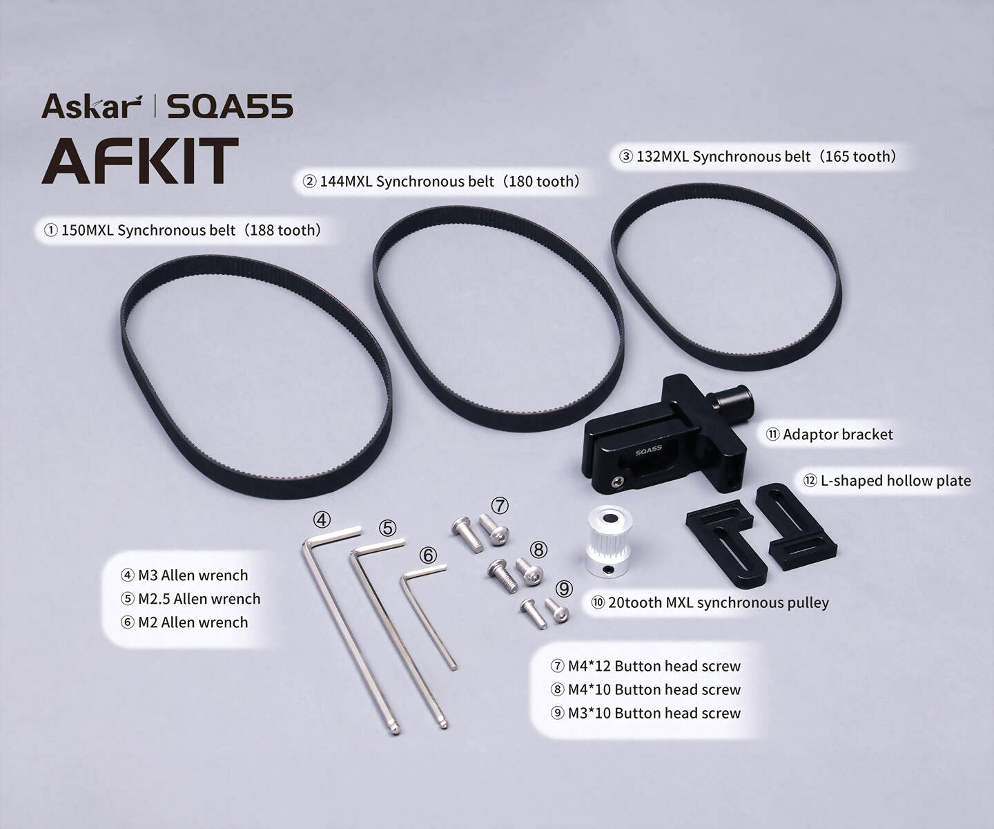 ASKAR ADAPTER FÖR FOKUSERINGSMOTORER TILL ASKAR SQA55 - 6