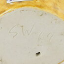 Sven Wejsfelt (1969) Yellow Stylistic Bird 9 cm