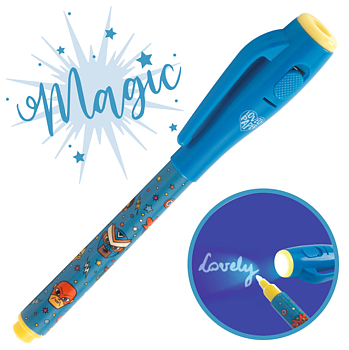 Magisk penna med UV-lampa