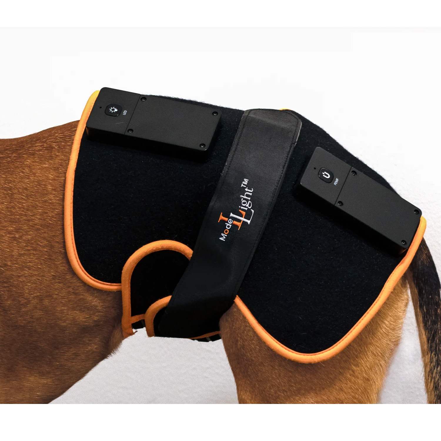 Behandlingspadd med LED-ljusterapi och PEMF  - 5