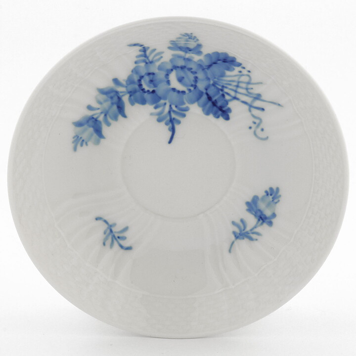 ロイヤルコペンハーゲン  Blå Blomstシリーズ  青い花模様のコーヒーカップソーサー  (13cm)  20世紀  #1549  [サンプル画像]  [送料無料]