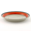 Hertha Bengtsson (Randa Banda 1965) Teacup Saucer 16 cm with Orange/Black Decor  [Sample Images]  [Free Shipping] 