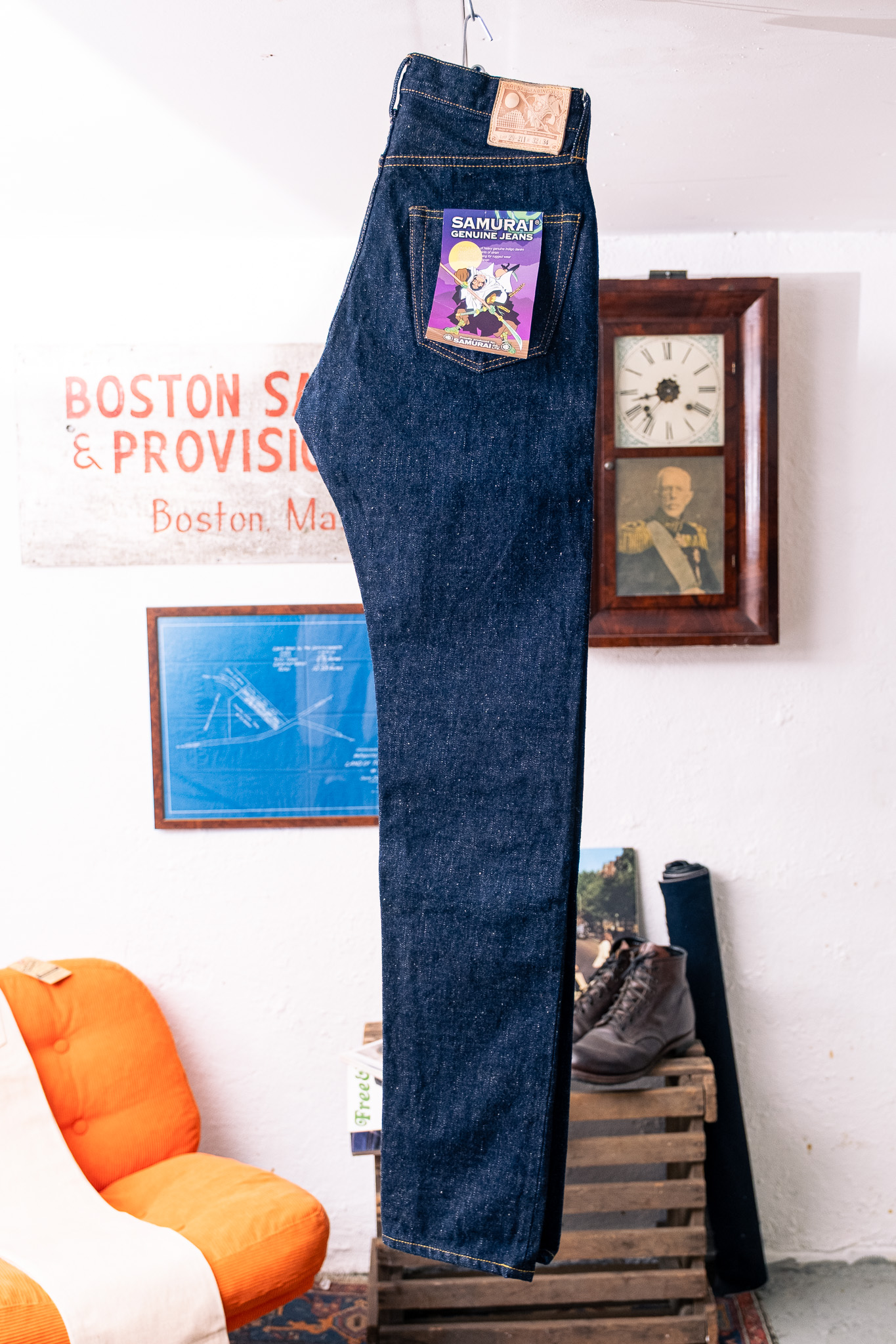Samurai - S211VX Benkei 17oz Slubby Jeans Relax Tapered