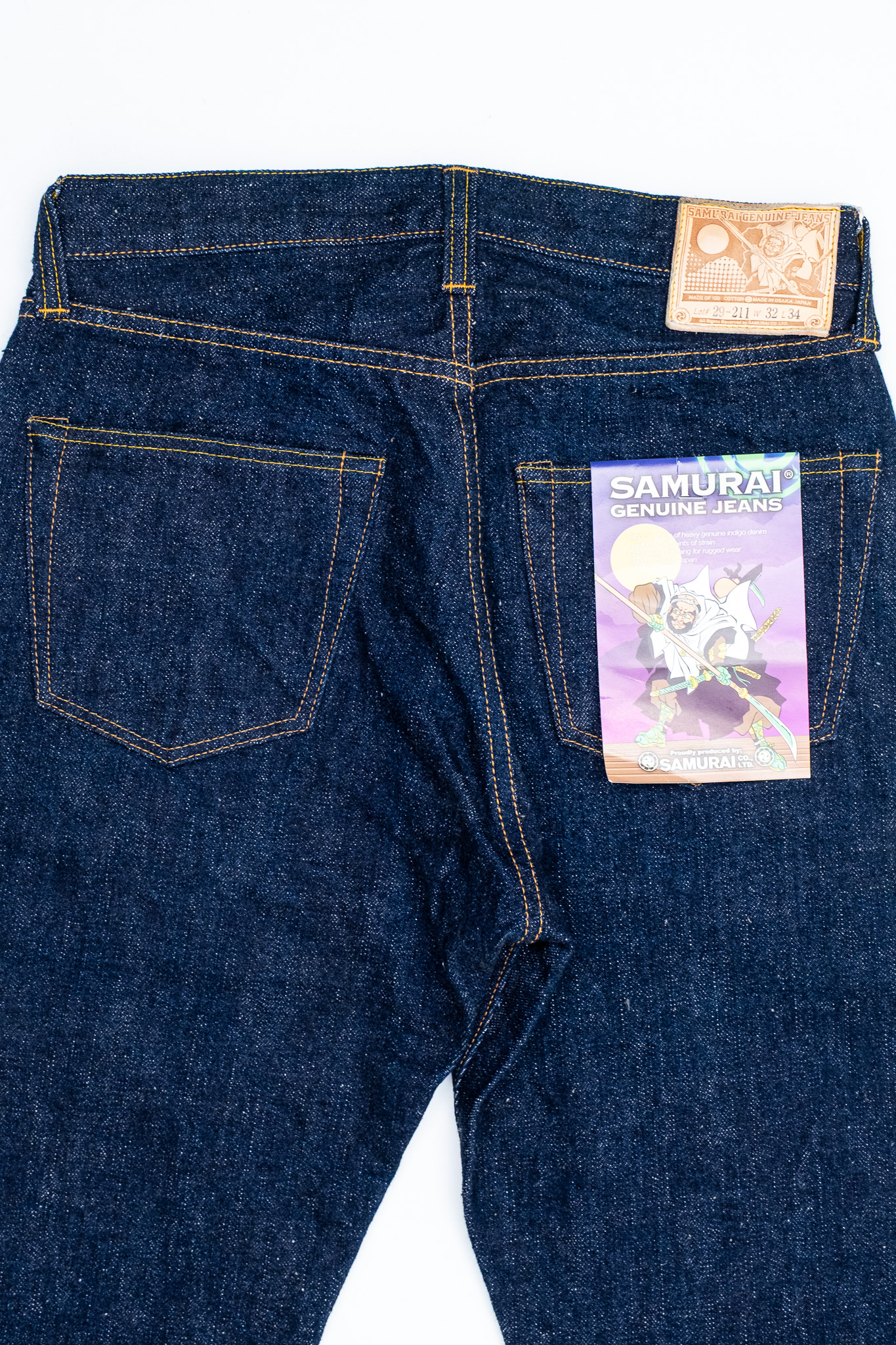 Samurai - S211VX Benkei 17oz Slubby Jeans Relax Tapered - 9