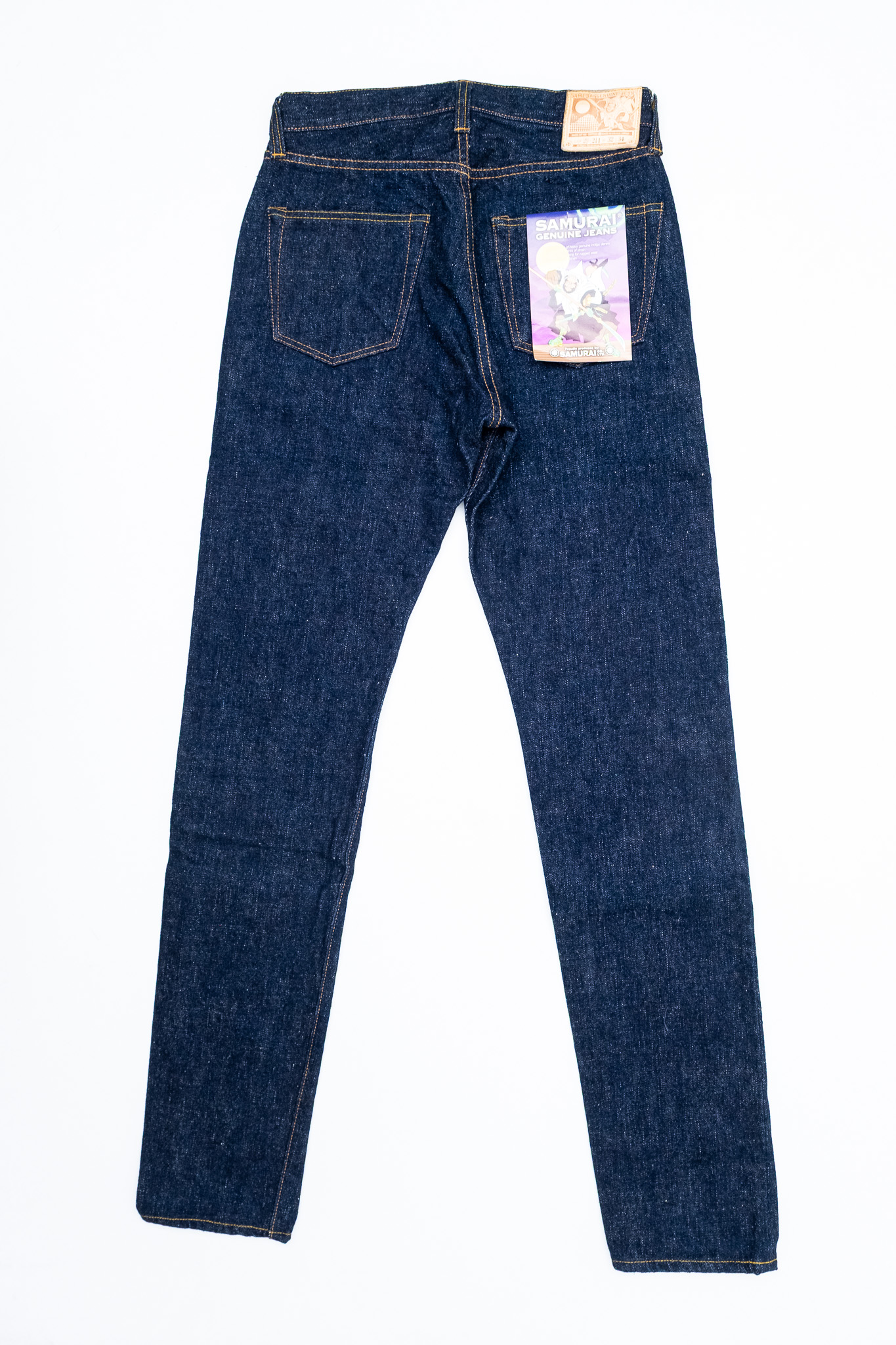 Samurai - S211VX Benkei 17oz Slubby Jeans Relax Tapered - 3