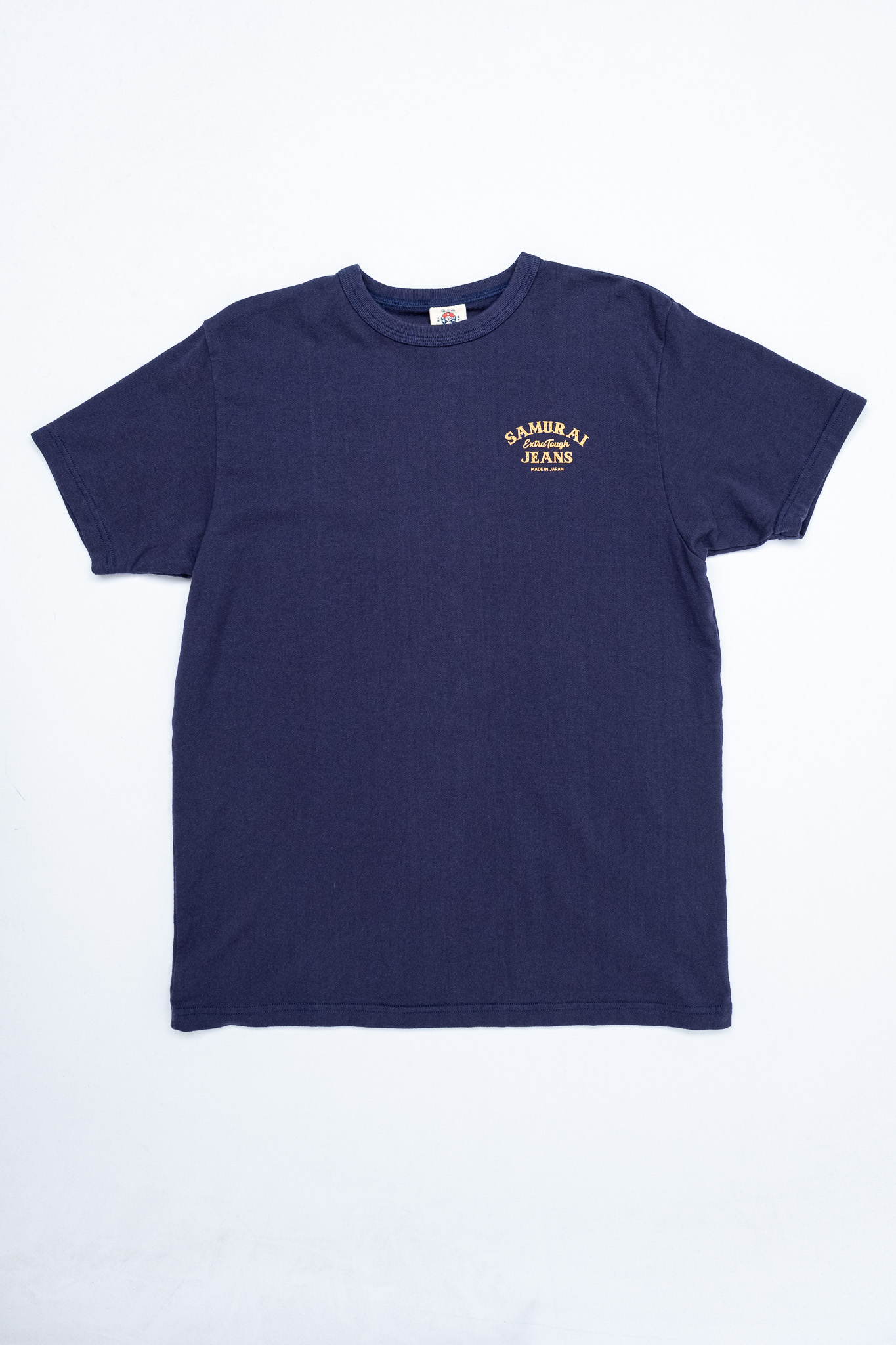 Samurai - Aged Cotton Inlay Loopwheel Tee ”Go Fly A Kite Purple” - 3