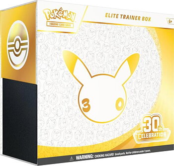 Pokemon 30th Celebration Elite Trainer Box FÖRBOKNING 16/9