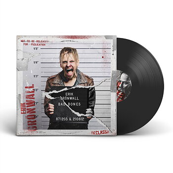 ERIK GRÖNWALL - BAD BONES (VINYL LP) SIGNED