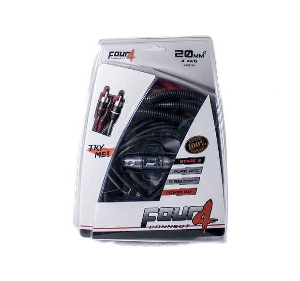4CONNECT 4-800220 STAGE2 20mm2 OFC-kabelkit