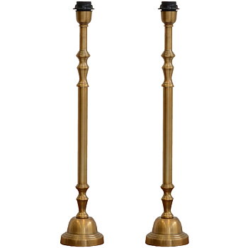 2 st. Lampfot Anna Oxid