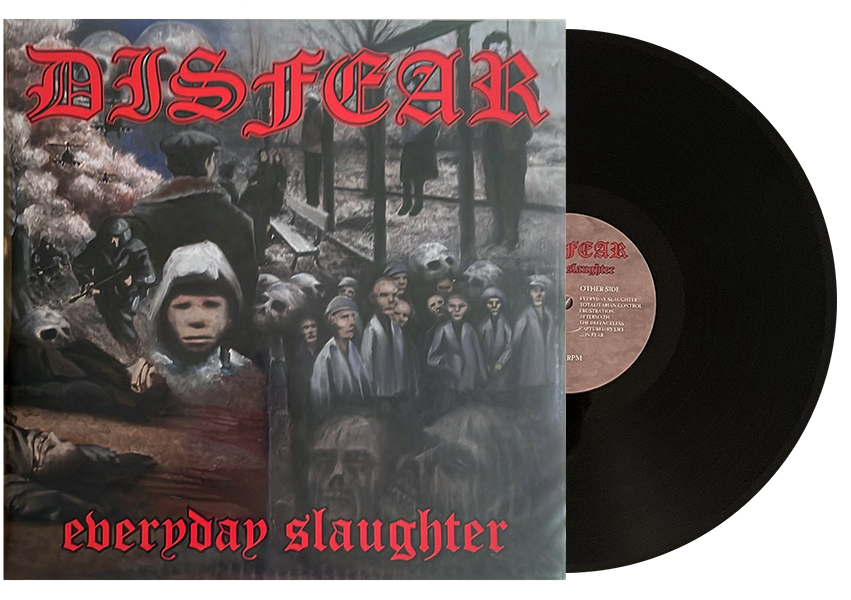 DISFEAR - Everyday Slaughter LP (Black vinyl)