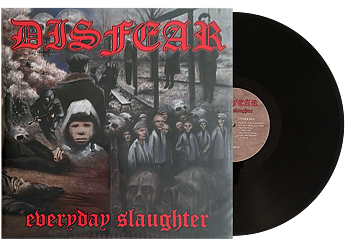DISFEAR - Everyday Slaughter LP (Svart vinyl)