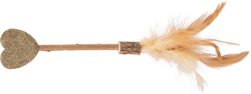 Matatabipinne med catniphjärta, 23 cm