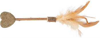 Matatabipinne med catniphjärta, 23 cm