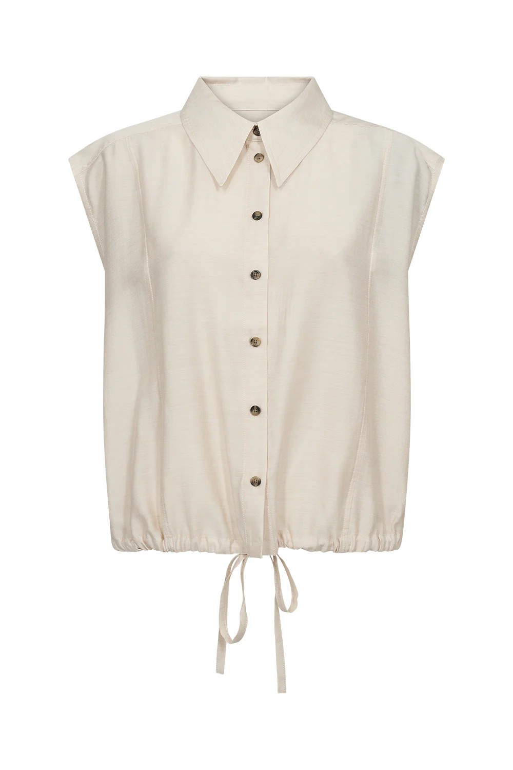 Lotus drawstring shirt- atelier Taktil - 4